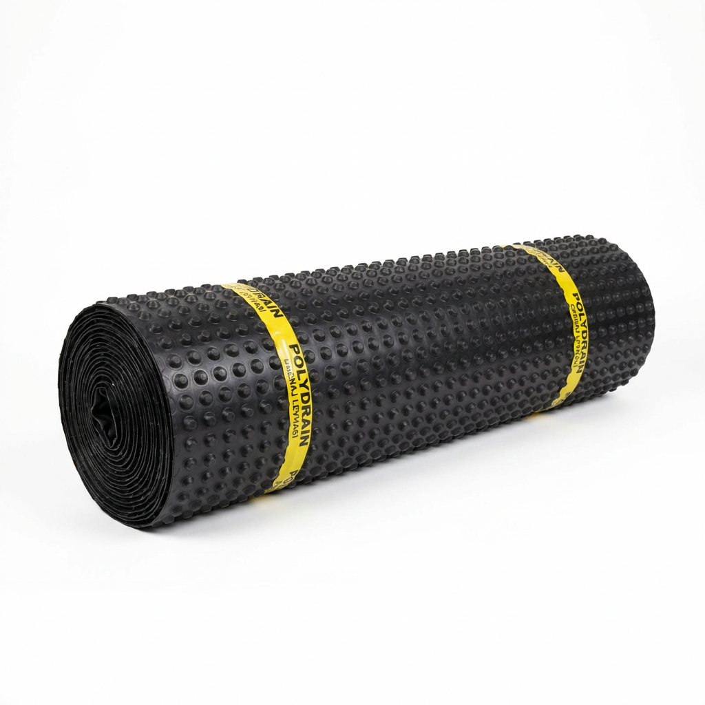 Membrane de drainage alvéolaire (Delta-Drain ou similaire)