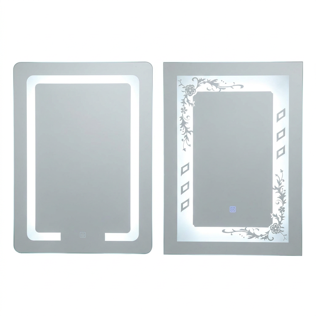 Miroir de salle de bain LED avec éclairage intégré