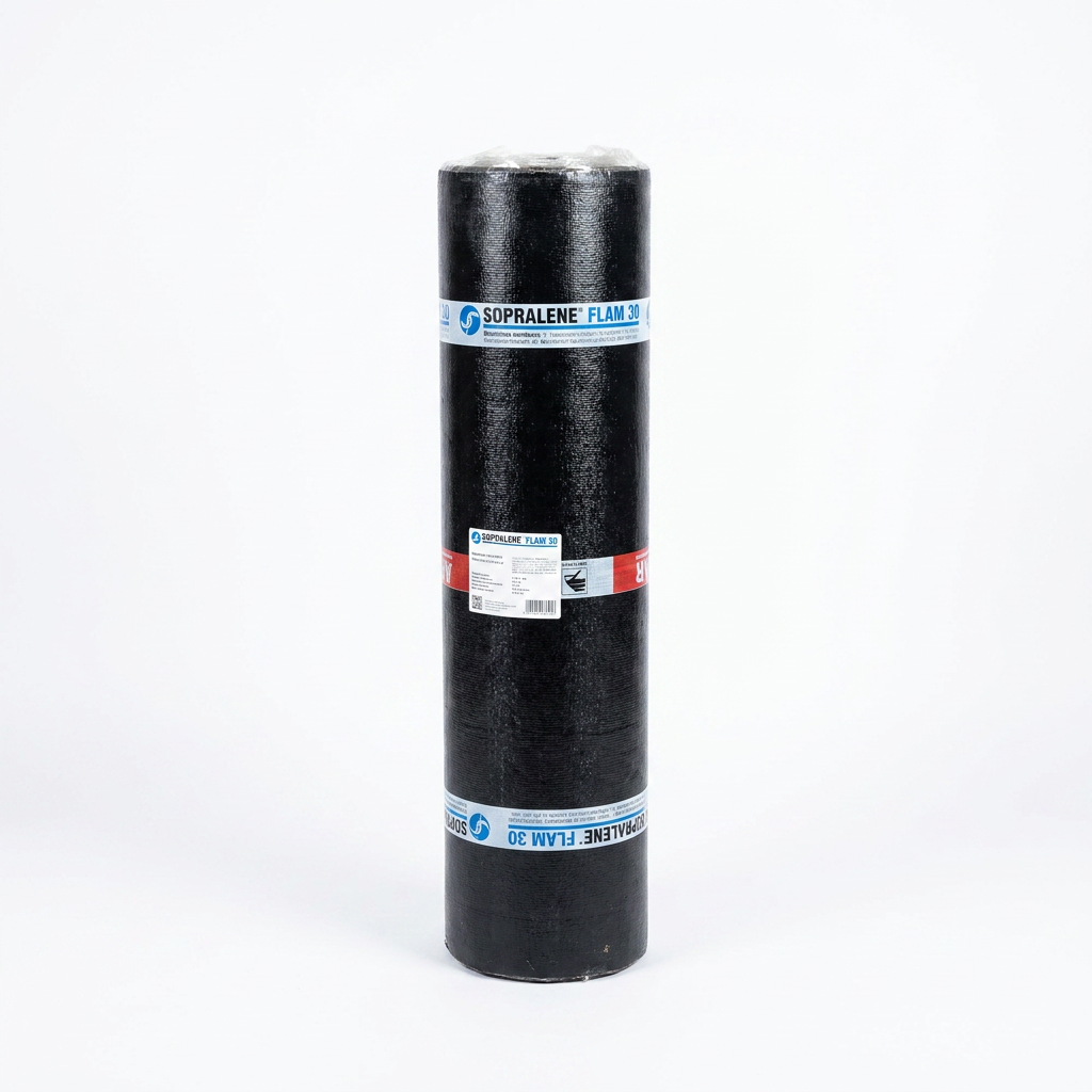 Rouleau de membrane bitumineuse SOPRALENE FLAM 30