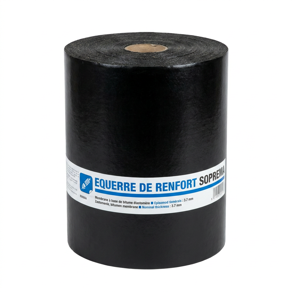 Équerre de renfort SOPREMA (Membrane bitumineuse d'étanchéité)