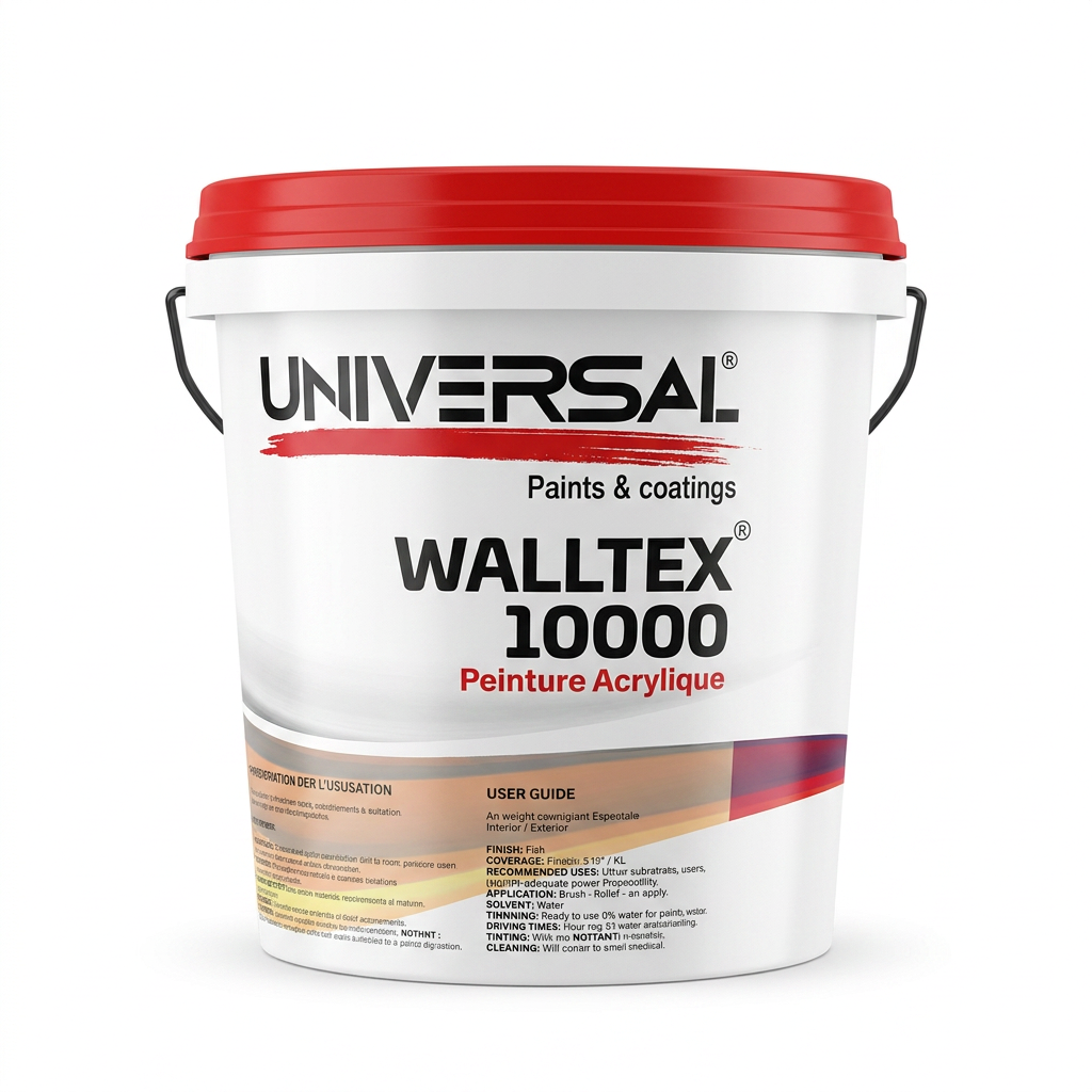 Peinture acrylique Universal Walltex 10000