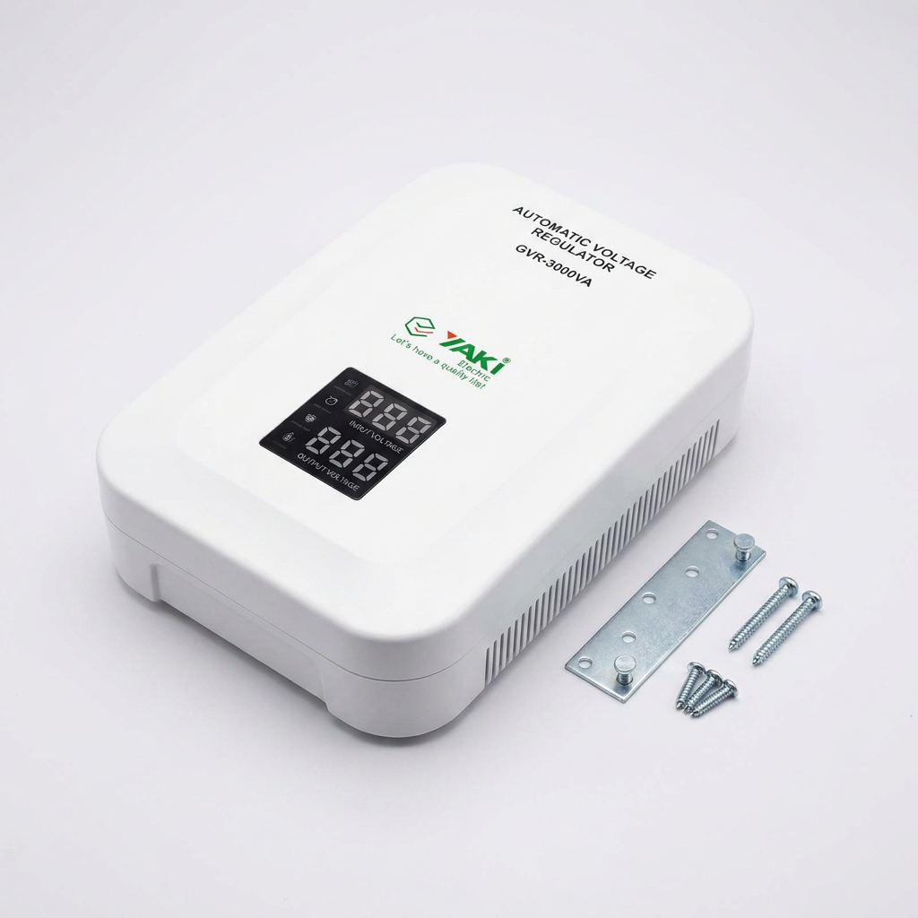 Régulateur de Tension Automatique YAKI Electric GVR-3000VA