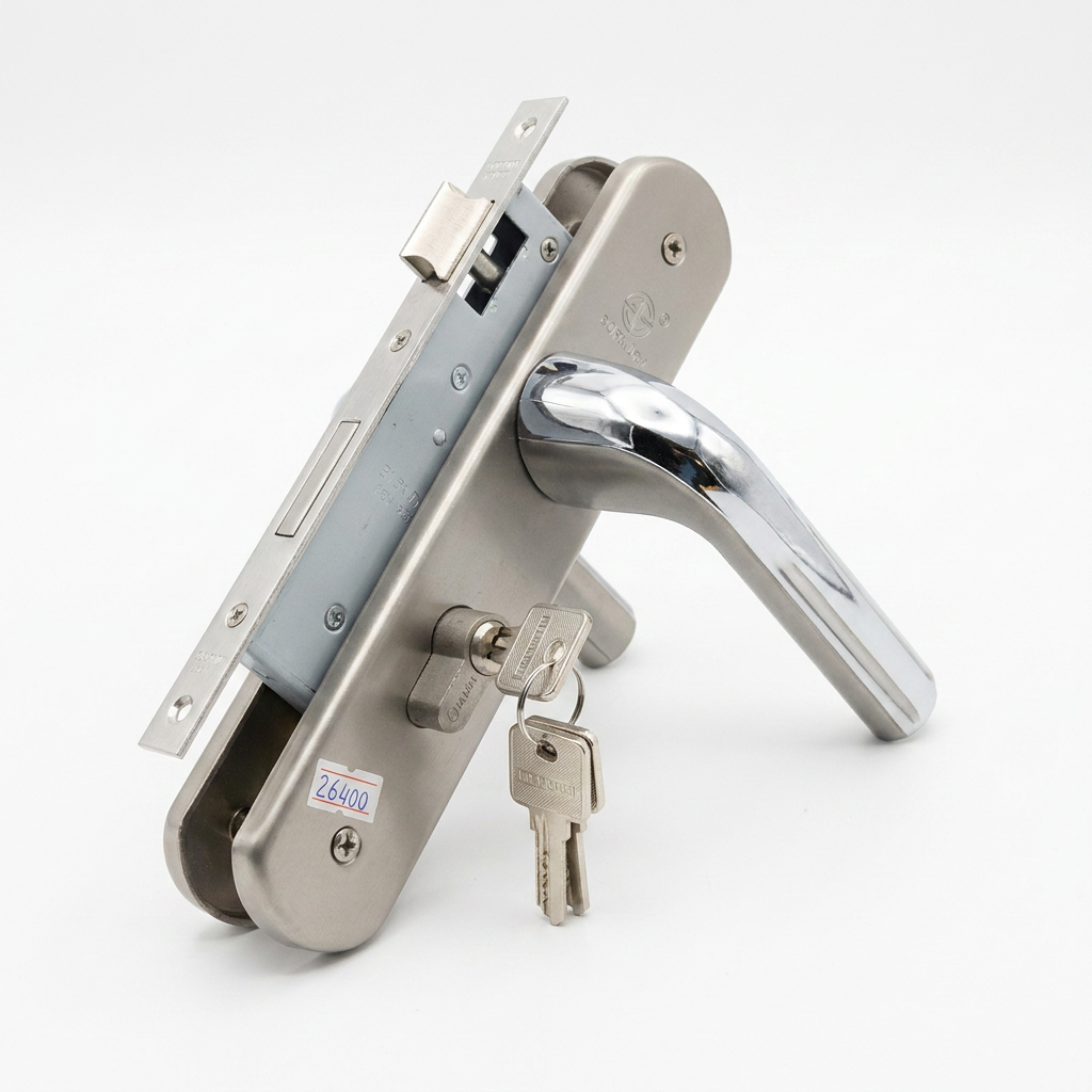 Serrure de porte à larder multipoints à poignée Kale Kilit