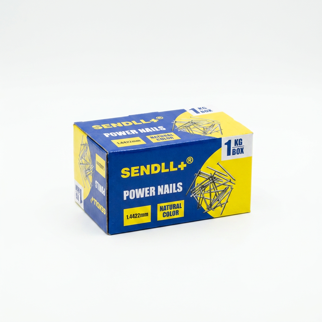 Clous de puissance SENDLL+ 2 pouces (50mm) - Boîte de 1 kg- pointes