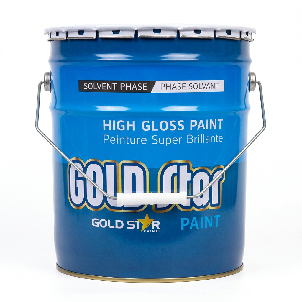 Peinture à l'huile Gold Star Haute Brillance Phase Solvant 20L