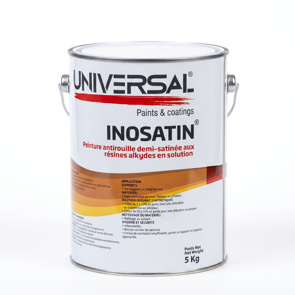 Peinture Antirouille Demi-Satinée INOSATIN UNIVERSAL