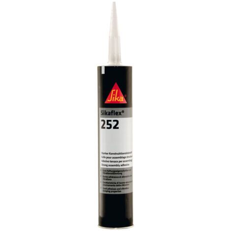 Colle de construction Sikaflex®-252 noir cartouche de 300 ml SIKA