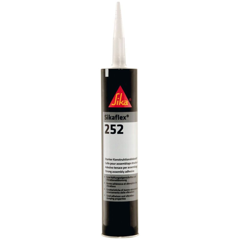 Colle de construction Sikaflex®-252 noir cartouche de 300 ml SIKA - Photo 4