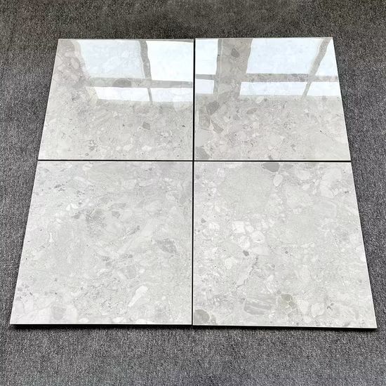 Carreaux de sol en céramique 600x600mm pour salon