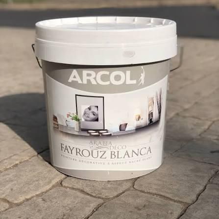 Peinture décorative ARCOL FAYROUZ BLANCA